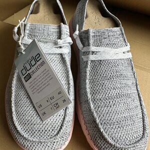 HEY DUDE WENDY HALO WHITE PINK 9